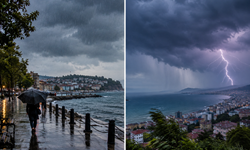 Trabzon’da Sağanak Yağış Etkili Olacak