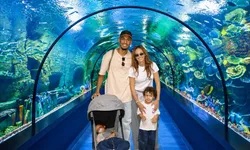 Fabinho Ailesiyle Trabzon Akvaryum’u Gezdi