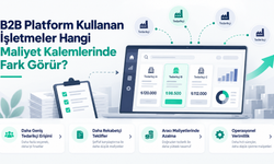 B2B Platform Kullanan İşletmeler Hangi Maliyet Kalemlerinde Fark Görür?