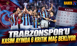 Trabzonspor’u Kasım Ayında 6 Kritik Maç Bekliyor