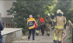 Kadıköy’de 8 Katlı Binada Yangın Paniği
