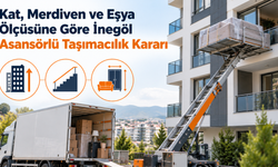 Kat, Merdiven ve Eşya Ölçüsüne Göre İnegöl Asansörlü Taşımacılık Kararı