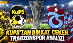 KuPS'tan Trabzonspor İçin Dikkat Çeken Analiz