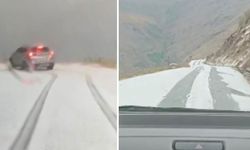 Malatya’da Dolu Yağışı Ulaşımı Zorlaştırdı