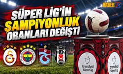 Süper Lig'de Şampiyonluk Oranları Güncellendi