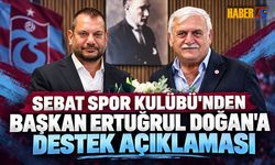 Sebat Spor’dan Başkan Doğan’a Destek Açıklaması