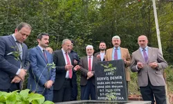 Araklı’da Şehit Derviş Demir Kabri Başında Anıldı