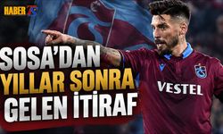 Jose Sosa'dan Trabzonspor İtirafı