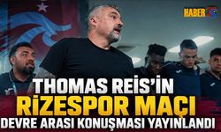 Thomas Reis'in Devre Arası Konuşması Ortaya Çıktı