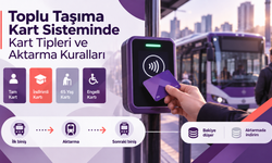 Toplu Taşıma Kart Sisteminde Kart Tipleri ve Aktarma Kuralları