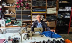 Yomra’nın 60 Yıllık Terzisi Mesleğini Yaşatıyor