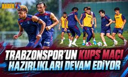 Trabzonspor KuPS Maçına Taktik Çalıştı