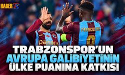 Trabzonspor'un Galibiyetinin Ülke Puanına Katkısı