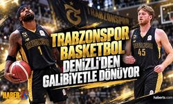 Trabzonspor Basketbol Denizli'den Galibiyetle Dönüyor