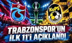 Trabzonspor'un KuPS Maçı İlk 11'i Belli Oldu