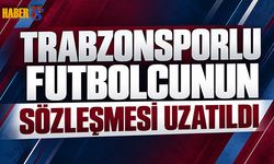 Trabzonsporlu Futbolcunun Sözleşmesi Uzatıldı