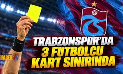 Trabzonspor'da Gaziantep FK Maçı Öncesi Kart Alarmı