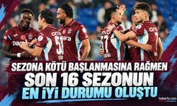 Sezona Kötü Başlanmasına Rağmen Son 16 Yılın En İyi Durumu Oluştu