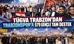 TÜGVA Trabzon'dan Trabzonspor'a 579 Gençle Destek