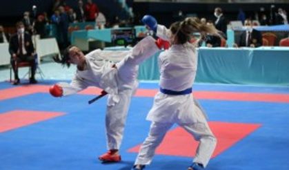 KOCAELİ - Türkiye Büyükler Karate Şampiyonası milli takım seçmeleri yapıldı