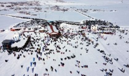 VAN - Kayak festivali çevre illerden yoğun ilgi gördü