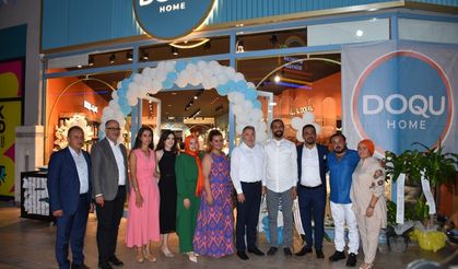 Erciyes Anadolu Holding'in ev tekstili markası Doqu Home'un 16. mağazası Marmaris'te açıldı
