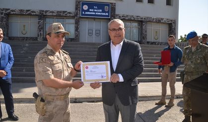 MUŞ - Tuğgeneral İlhan Şen için uğurlama töreni düzenlendi