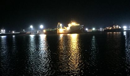 "Barbaros Hayrettin Paşa" sismik araştırma gemisi, Ünye Limanı'na geldi