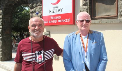 İZMİR - Rekortmen bağışçılar Ödemiş'te kan verdi
