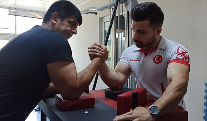 OSMANİYE - Milli bilek güreşçi Ali Karaçete, dünya şampiyonluğu için çalışıyor