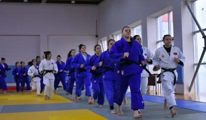 Ümit ve Genç Kadın Milli Judo Takımları Avrupa Kupası İçin Trabzon'da Kampta