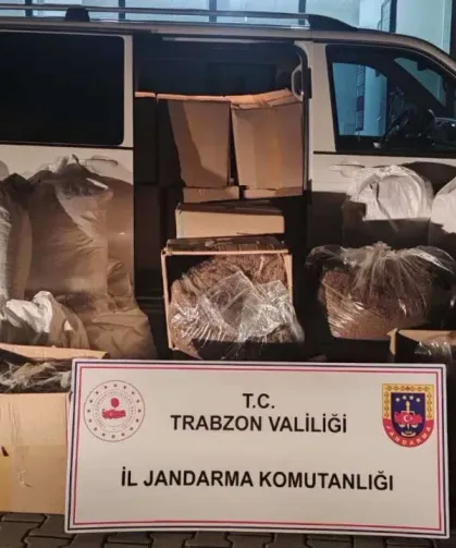 Trabzon’da Kaçak Tütüne Geçit Yok