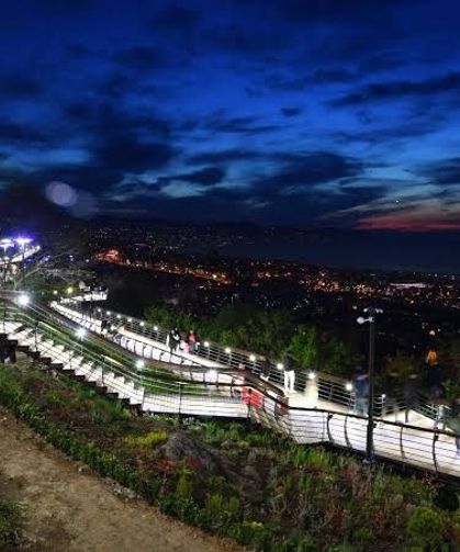 Trabzon Seyir Terasında Cedaş Elektrik Krizi