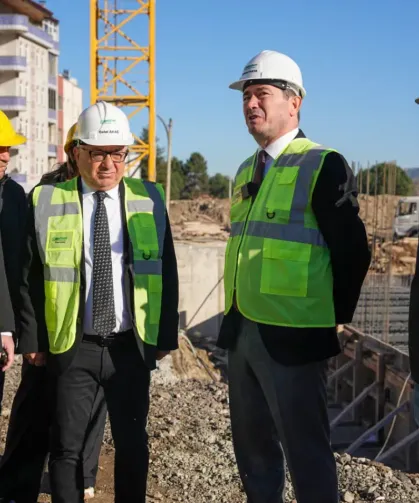 Çağlayan Kentsel Dönüşüm Projesinde Beton Dökümü Başladı