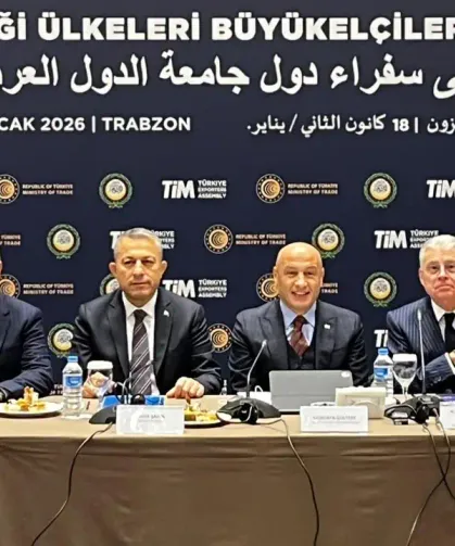 Trabzon’da Arap Birliği Büyükelçileri Yatırım İçin Buluştu