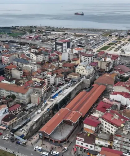 Trabzon’da Zeminin 8 Metre Altından Dere Limanı Çıktı