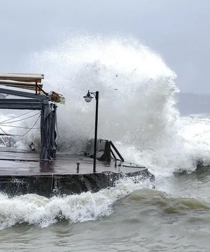 Trabzon’da 36 Saatlik Fırtına Alarmı