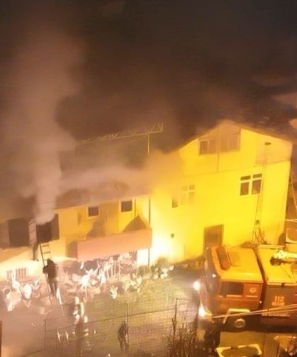 Trabzon Sürmene’de Peş Peşe Yangın