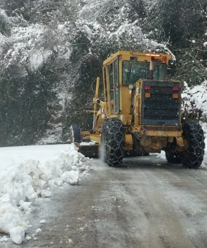 Trabzon’da Karla Mücadele Seferberliği