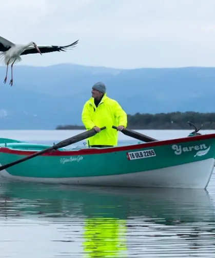 Yaren Leylek 15’inci Kez Eskikaraağaç’ta
