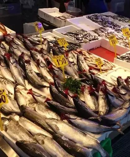 Trabzon’da Balık Tezgahlarında Ramazan Hareketliliği