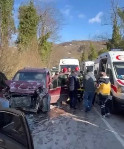 Ordu Fatsa’da Trafik Kazası: 6 Kişi Yaralandı