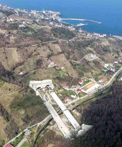 Trabzon Güney Çevre Yolu Çalışmaları Sürüyor