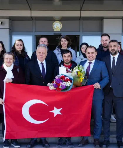 Avrupa Şampiyonu Buğra Selimzade Trabzon’da Karşılandı