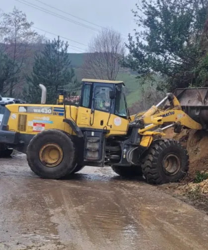 Trabzon’da 18 İlçede Yol Çalışmaları Sürüyor