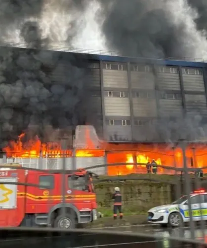Trabzon Arsin’de Fabrika Yangını! Yaralı Sayısı Açıklandı