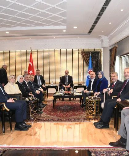 Trabzon Bayramlaşma Töreninde Birlik Mesajı Verildi