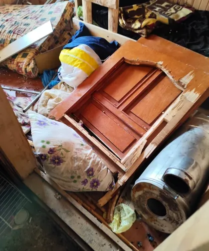 Trabzon’da Eve Giren Ayı Büyük Hasar Verdi