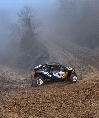 Trabzon’da Offroad Şampiyonasında Nefes Kesen Yarış