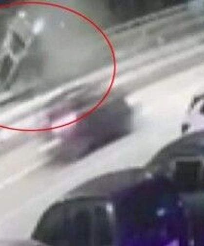 Trabzon’da Kontrolden Çıkan Araç Takla Attı